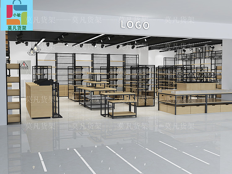 杭州伶俐货架整店输出设计