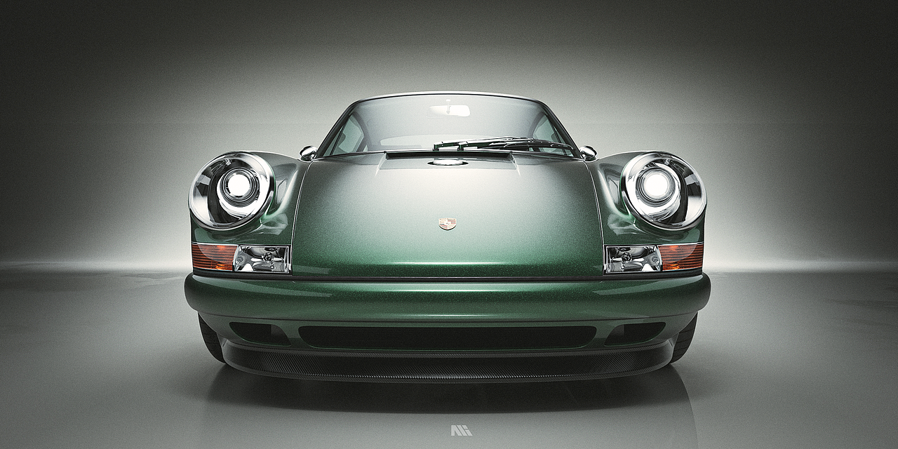1991 POESCHE 911 Singer | Full CGI