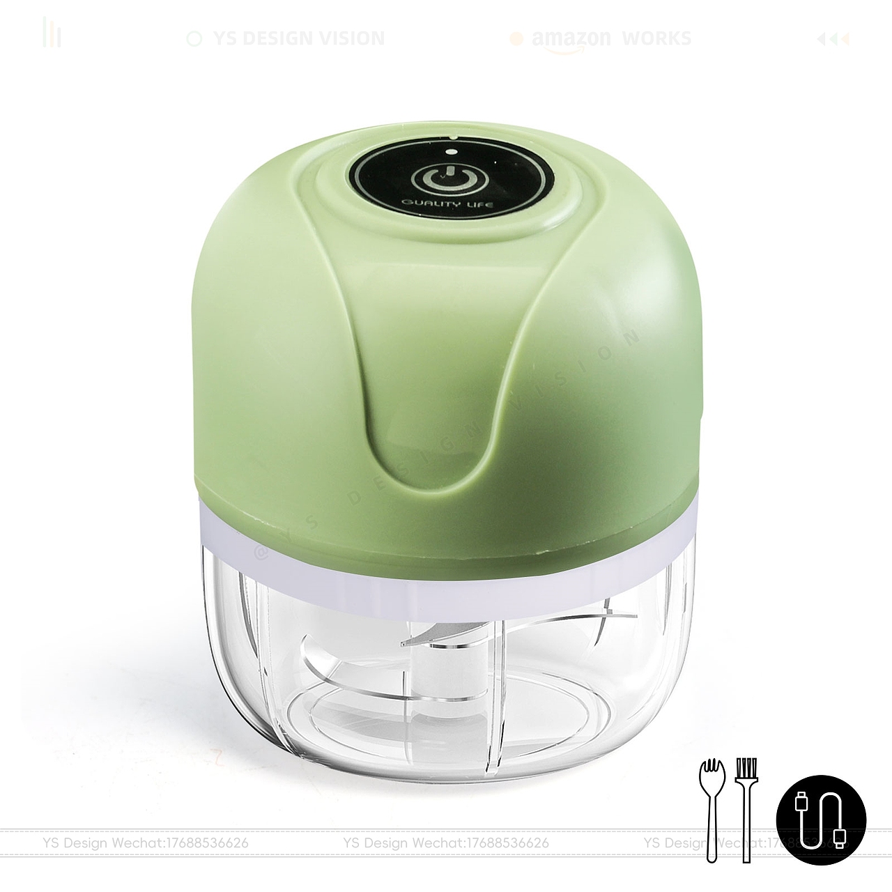 亚马逊迷你搅拌机主图A+设计