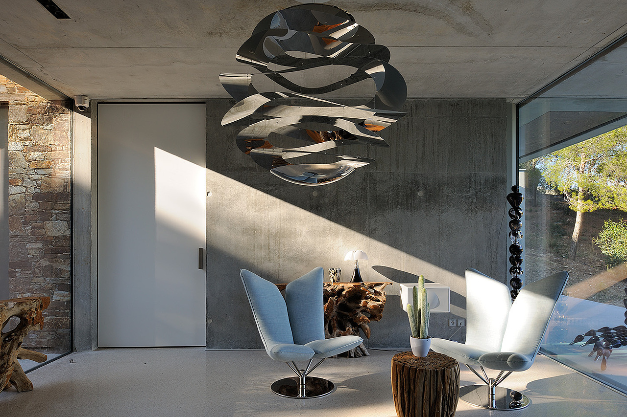 室内设计分享01 清水混凝土 独立住宅设计