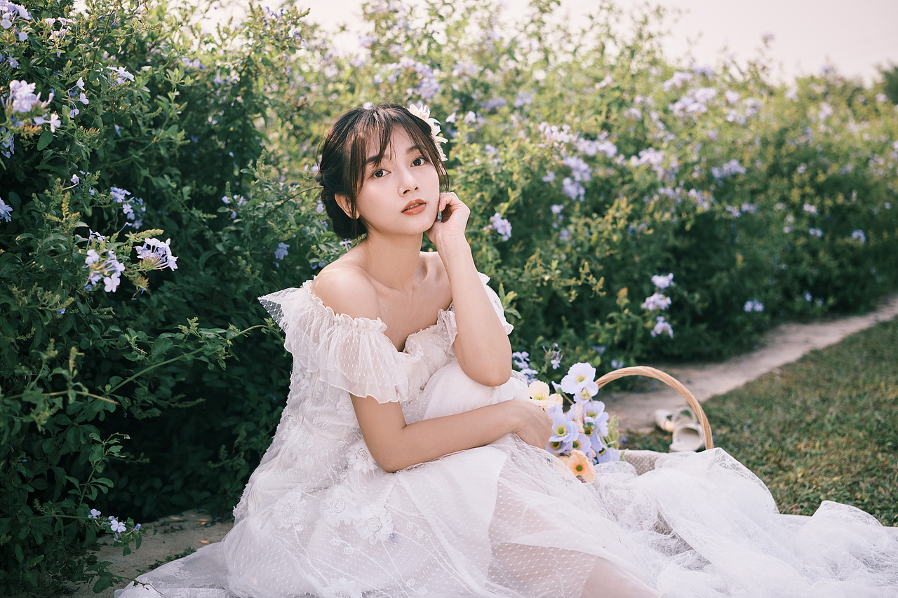 云端花海（图ZMzAxMTg4OTA0） - 人像摄影 - 站酷设计师一梵aloka原创素材 - 站酷ZCOOL