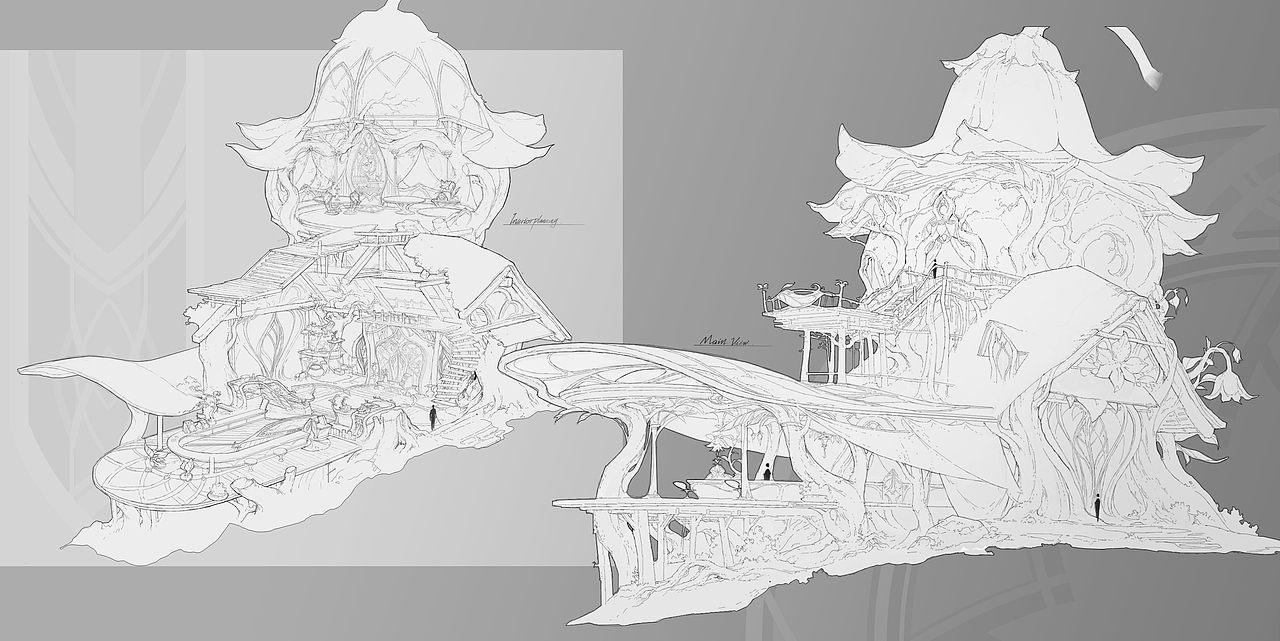 花露饮品屋（图ZMzQ3OTA3NzEy） - 游戏原画 - 站酷设计师老银原创素材 - 站酷ZCOOL