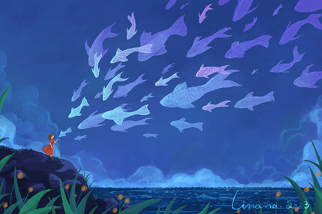 2023插画总结（图ZMzU3OTgyMjE2） - 创作习作 - 站酷设计师李那那原创素材 - 站酷ZCOOL