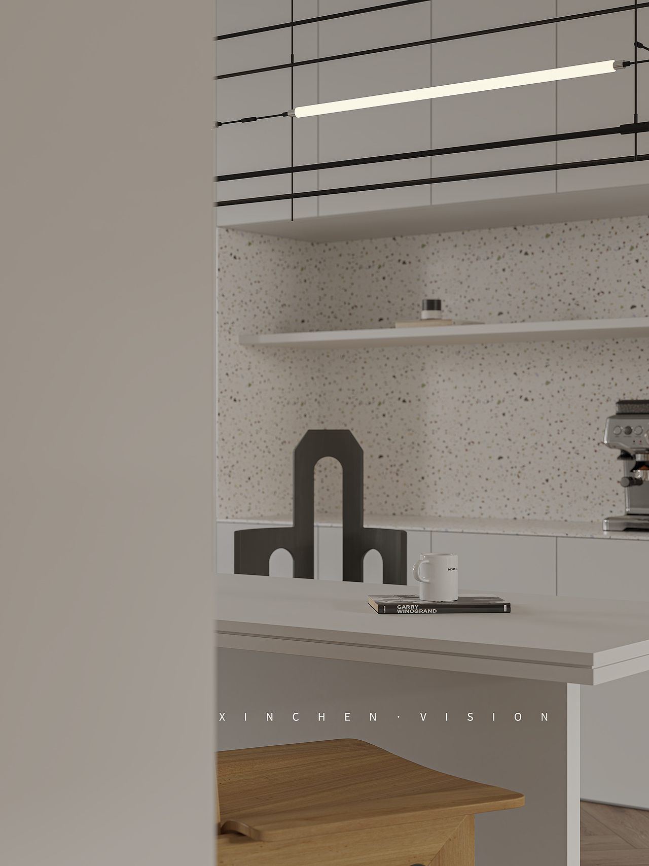 现代客餐厅（图ZMzE3MTUxOTA4） - 家装设计 - 站酷设计师XINCHENvision原创素材 - 站酷ZCOOL