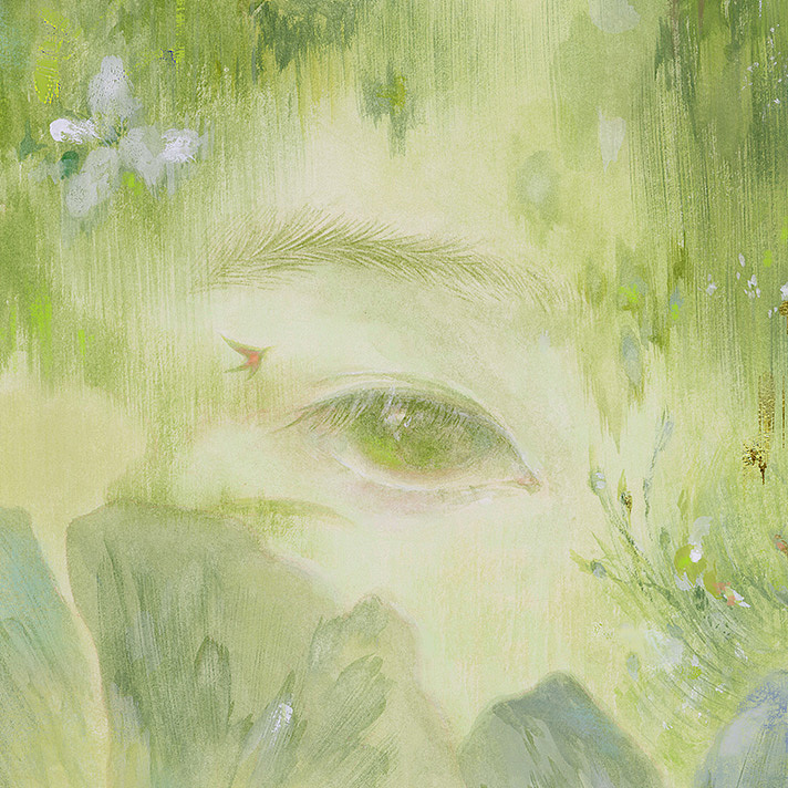 盛夏与白鸟（图ZMzExMjA1MjA4） - 艺术插画 - 站酷设计师鹿夕子原创素材 - 站酷ZCOOL