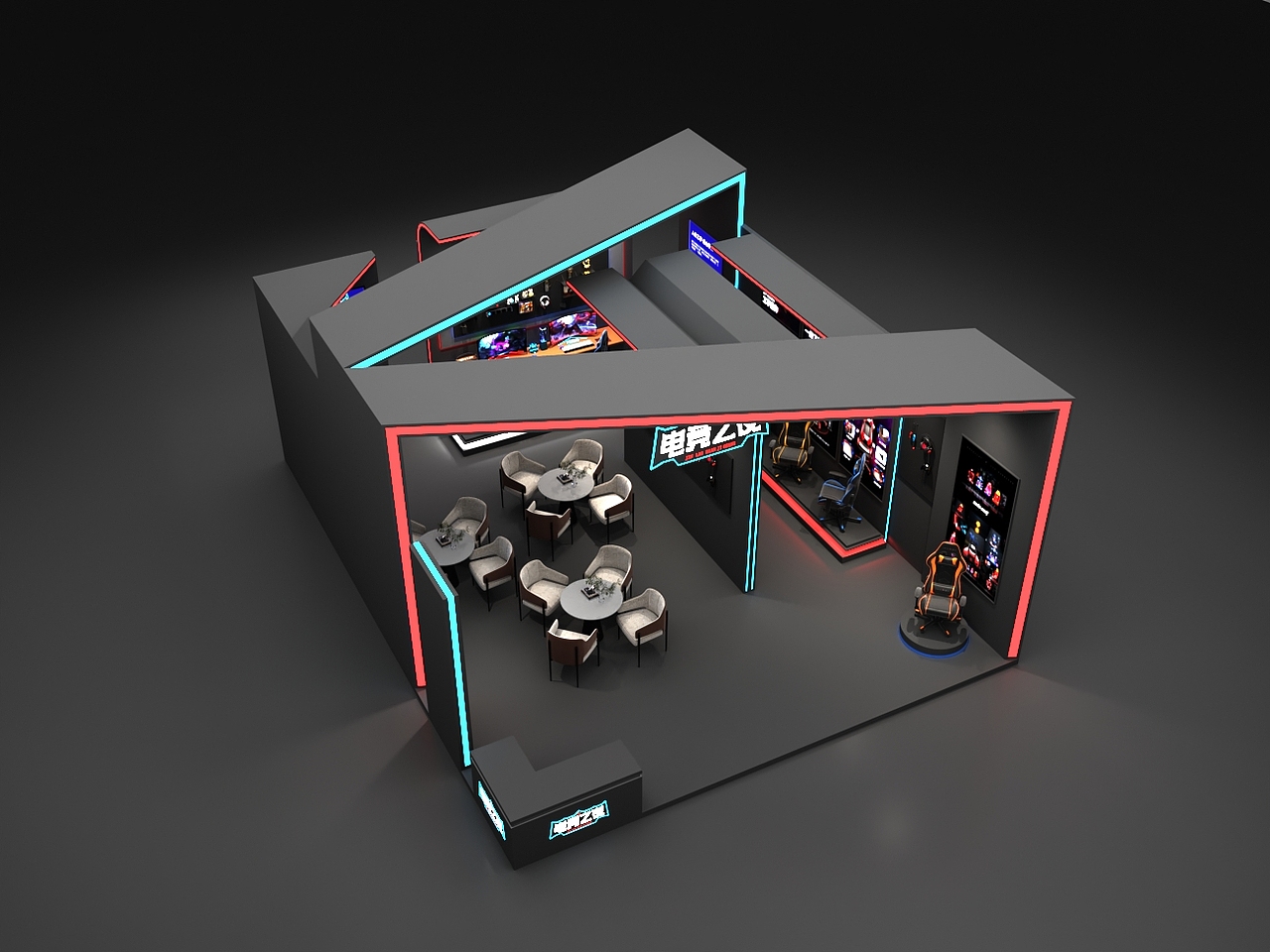 电竞产品展览馆（图ZMzQ1MzE3NTA0） - 展陈设计 - 站酷设计师堇佬原创素材 - 站酷ZCOOL