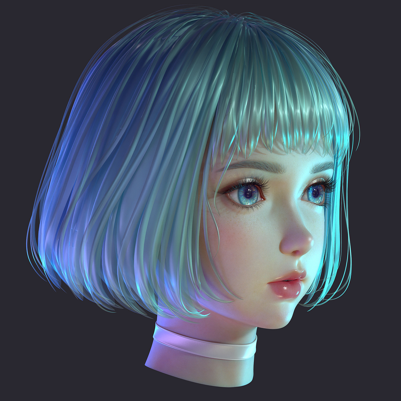 《Lili》2022 数字人 (WIP-2.0)