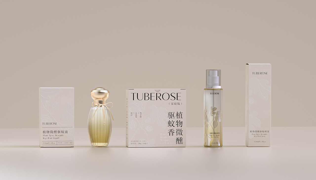 TUBEROSE | 植物微醺系列包装设计(图ZMzA3MTE0Nzgw) - 包装 - 站酷设计师青轶设计原创素材 - 站酷ZCOOL