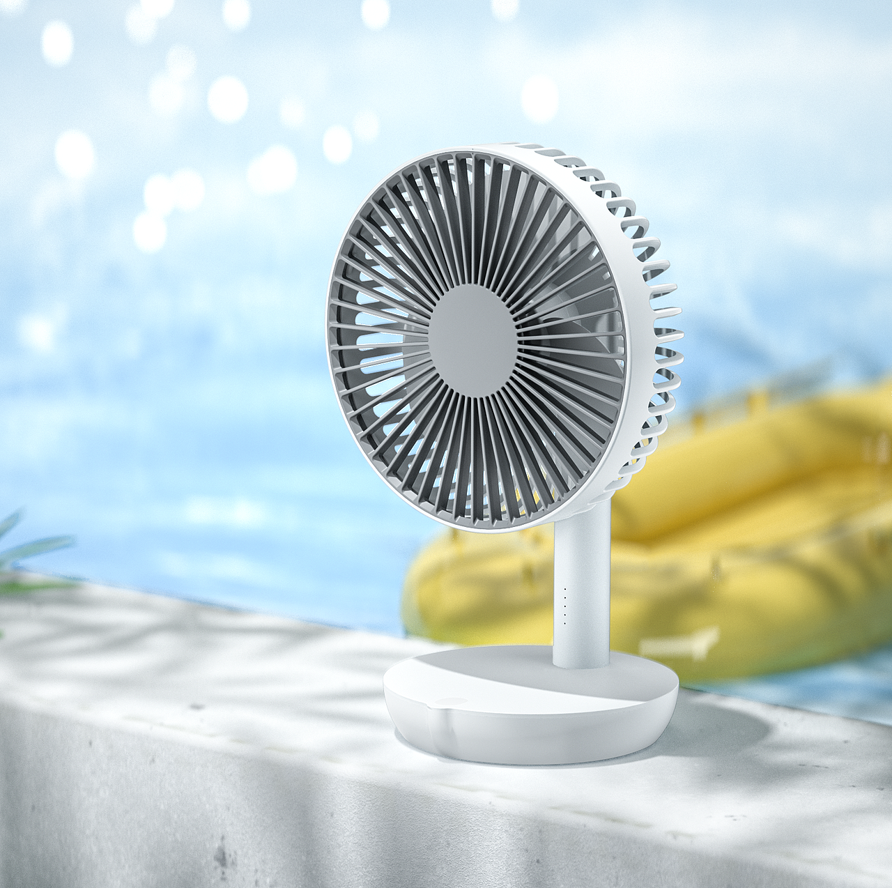 产品渲染-风扇（图ZMjk2NTE1NDI4） - 产品 - 站酷设计师Hei黑白原创素材 - 站酷ZCOOL