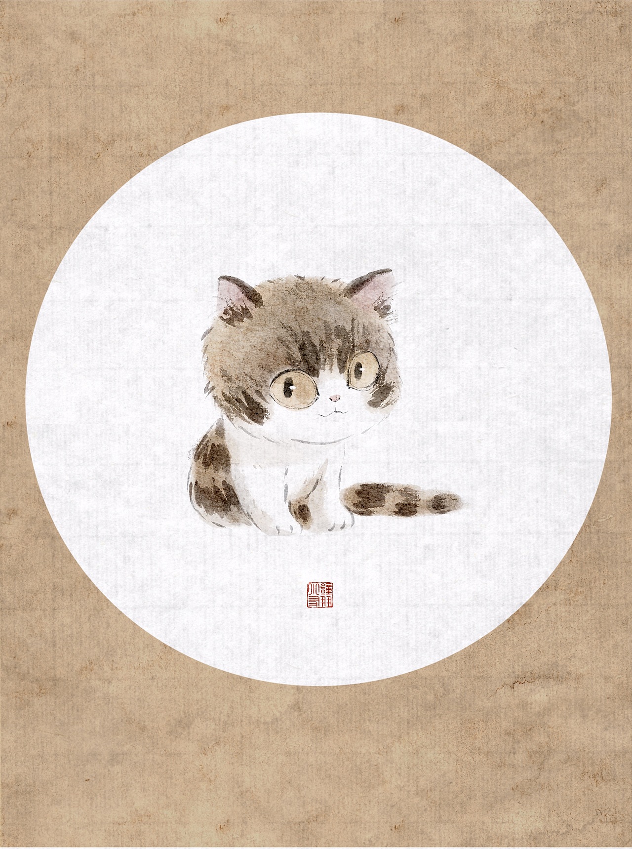 水墨花鸟系列（图ZMzYxMDIyMTQw） - 儿童插画 - 站酷设计师钟小朋友原创素材 - 站酷ZCOOL