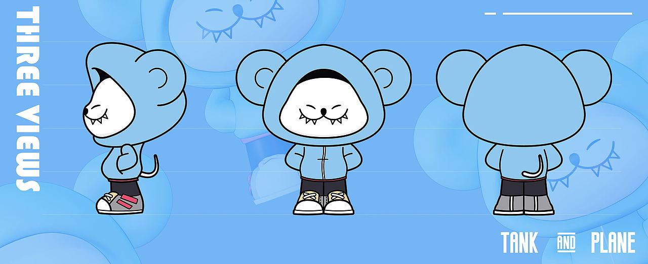 原創(chuàng)潮流IP設(shè)計(jì) | 飛坦兄弟 #創(chuàng)作加油站#（圖ZMzExNTY1MTEy） - IP形象 - 站酷設(shè)計(jì)師荷包蛋蛋兒原創(chuàng)素材 - 站酷ZCOOL