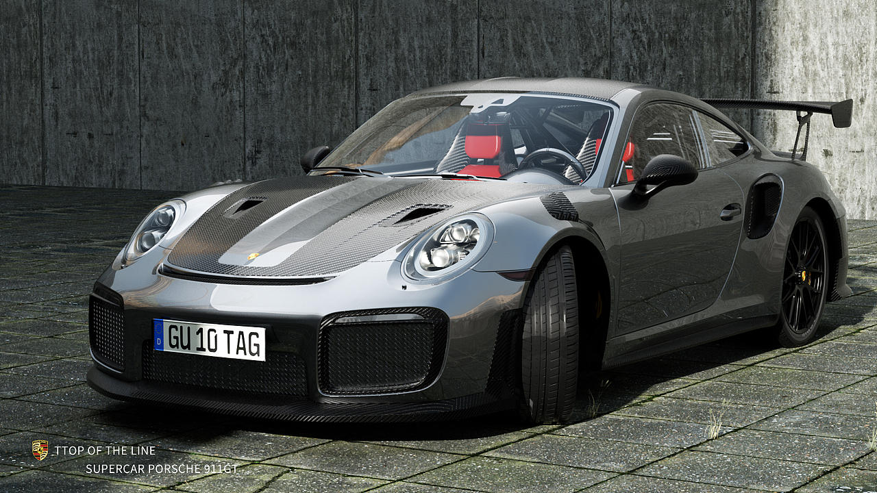 每个男孩心中都有一个跑车梦 使用软件：C4D OC AE（图ZMzY2MjAzNjEy） - 机械/交通 - 站酷设计师白茶予清酒原创素材 - 站酷ZCOOL