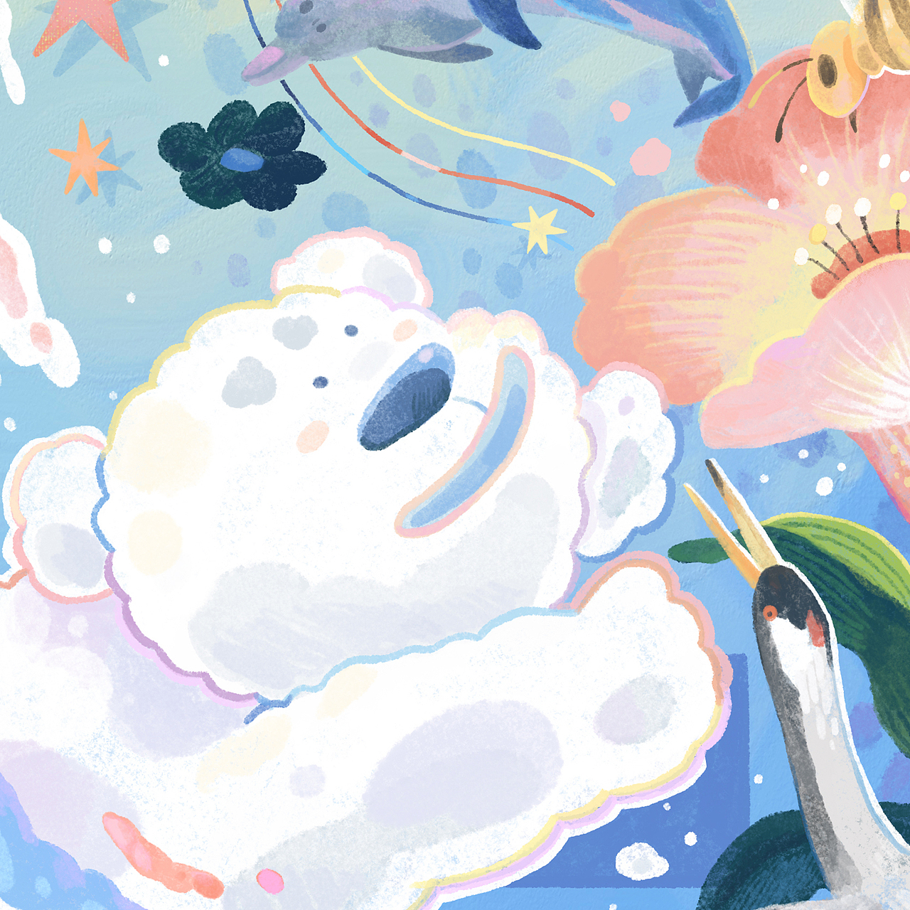 东方少年5期《云熊》插画配图