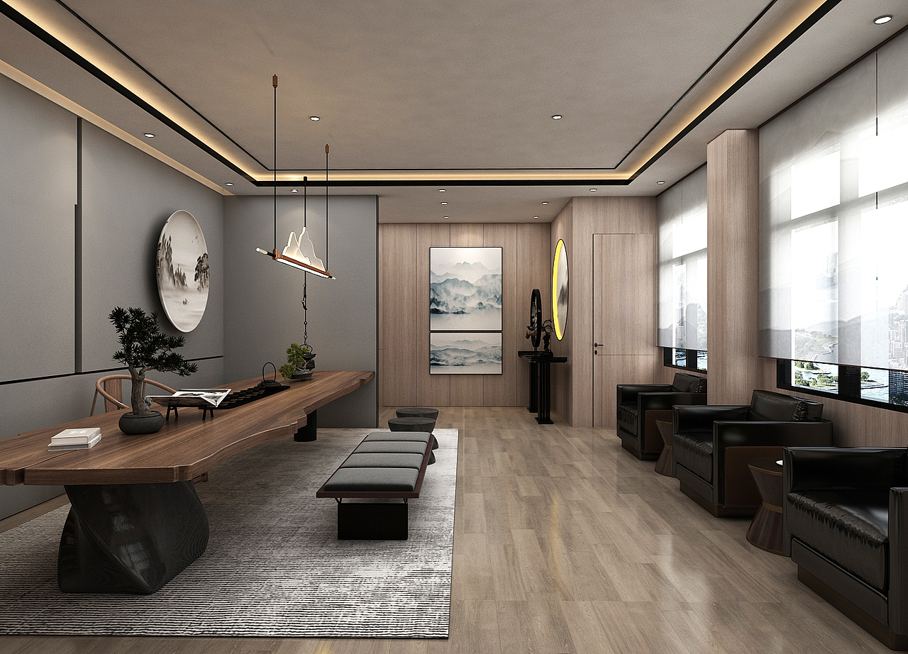 酒店办公室工装