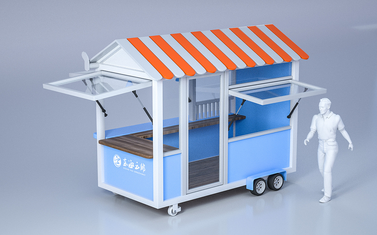 环山绿道流动餐车设计