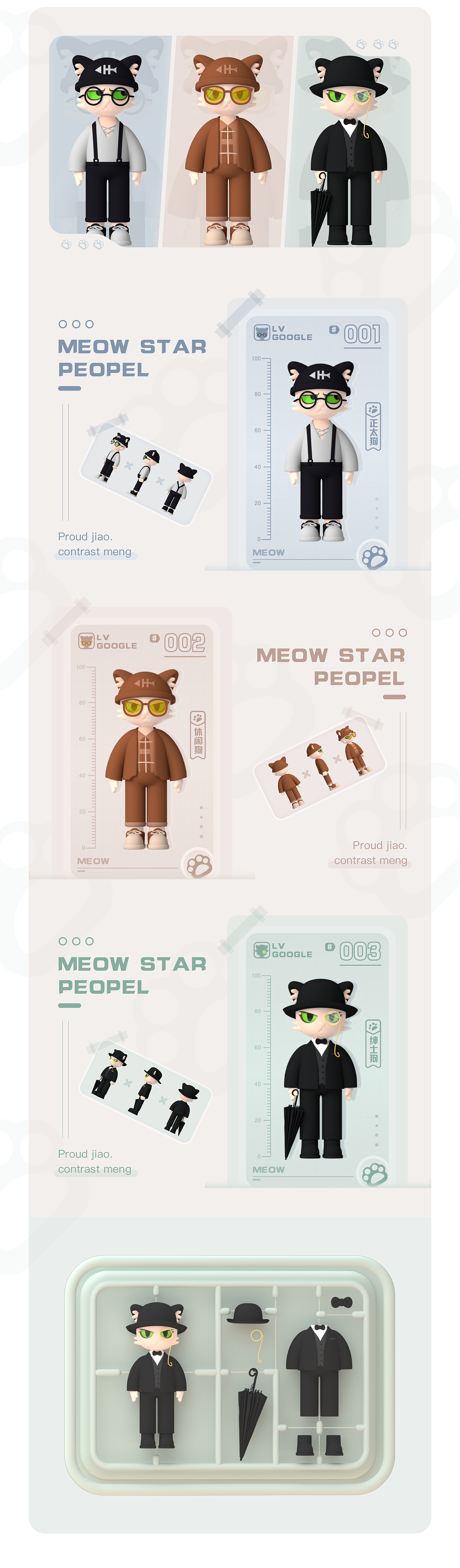 IP形象设计｜吕谷狗｜猫咪（图ZMjk4MzcyNDMy） - IP形象 - 站酷设计师吕吕口口原创素材 - 站酷ZCOOL