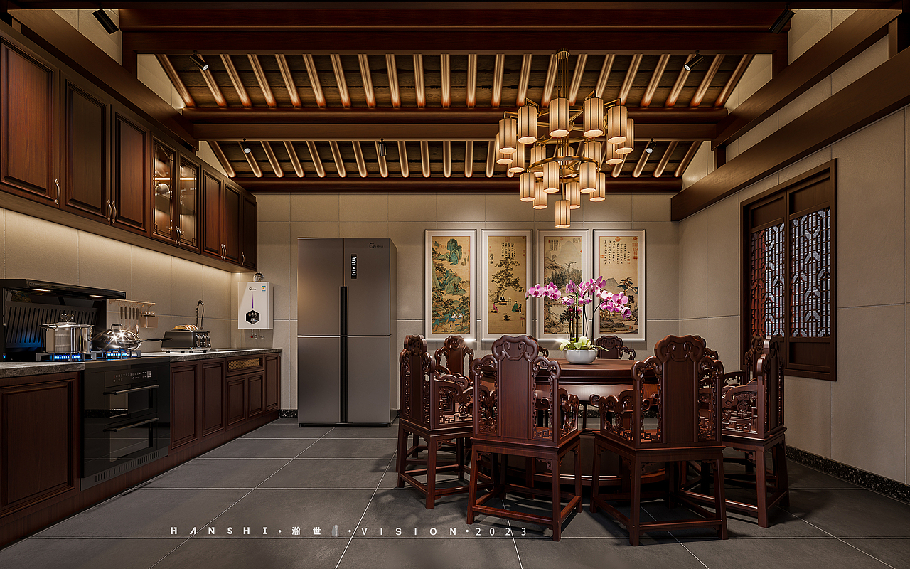 中式家装-瀚世表现