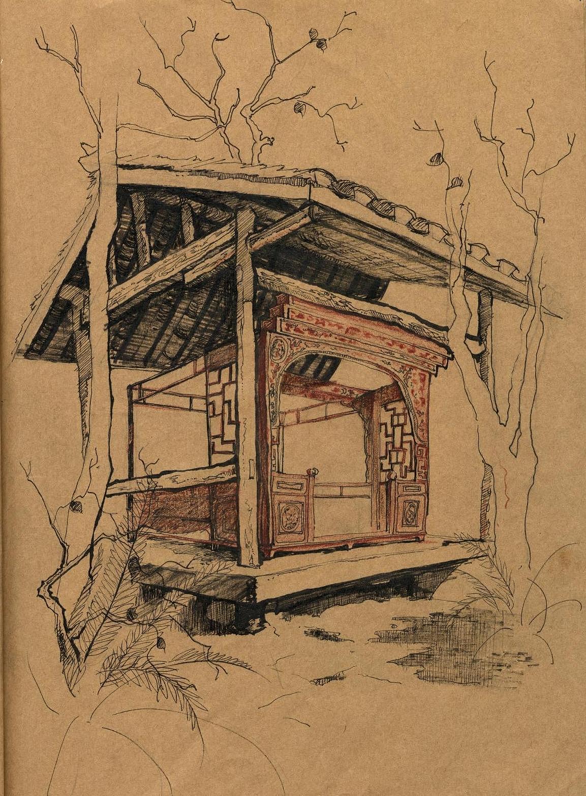 夏日凉亭（图ZMzEwMTc1MzE2） - 商业插画 - 站酷设计师二少爷edo原创素材 - 站酷ZCOOL