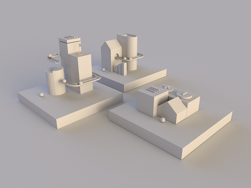 C4D+白模（图ZMzIxOTg2Nzk2） - 其他平面 - 站酷设计师ZYHFENG原创素材 - 站酷ZCOOL