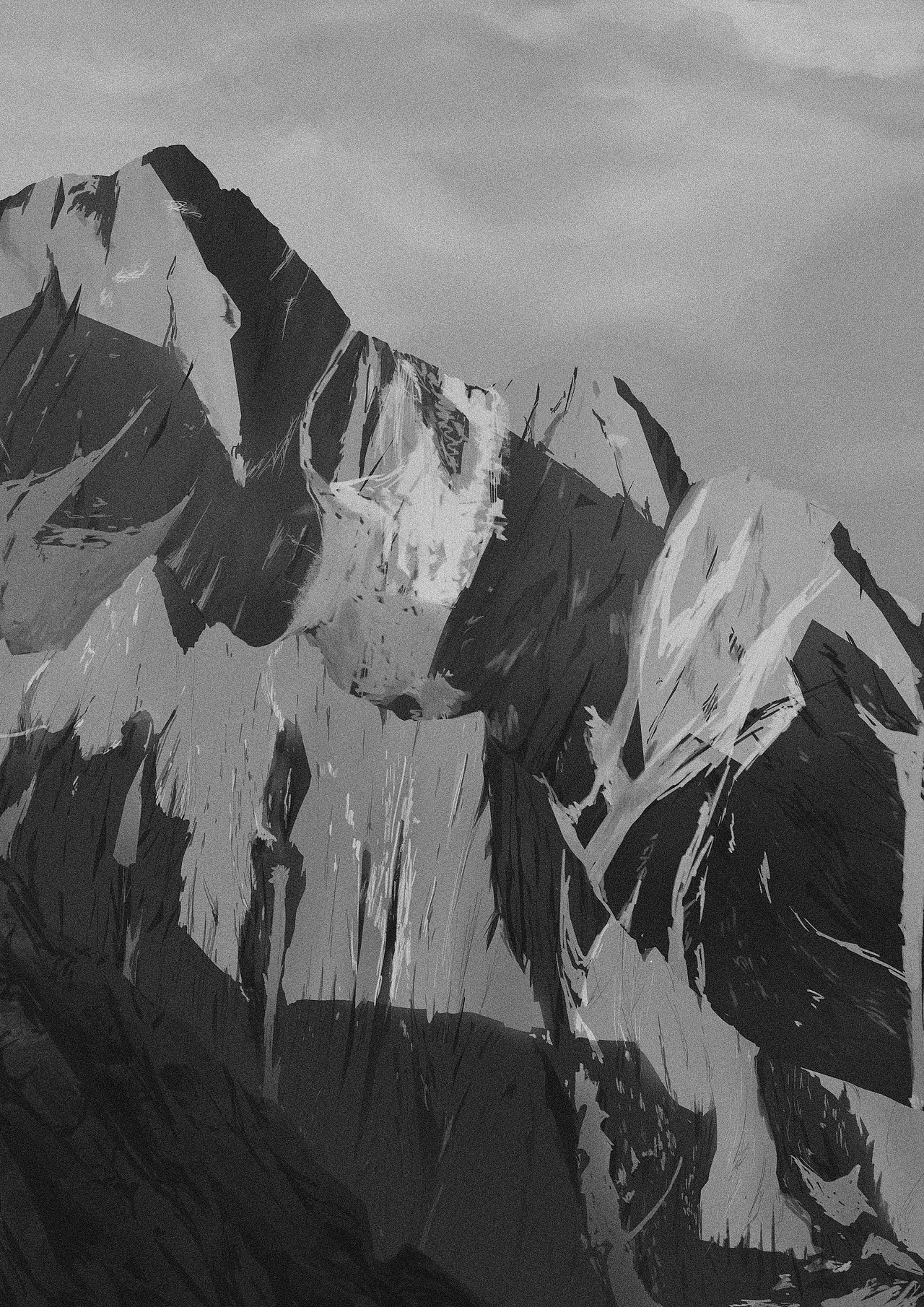 01—山山山云—绘画星球打卡（图ZMzMwNjczNTk2） - 艺术插画 - 站酷设计师逆_戟原创素材 - 站酷ZCOOL