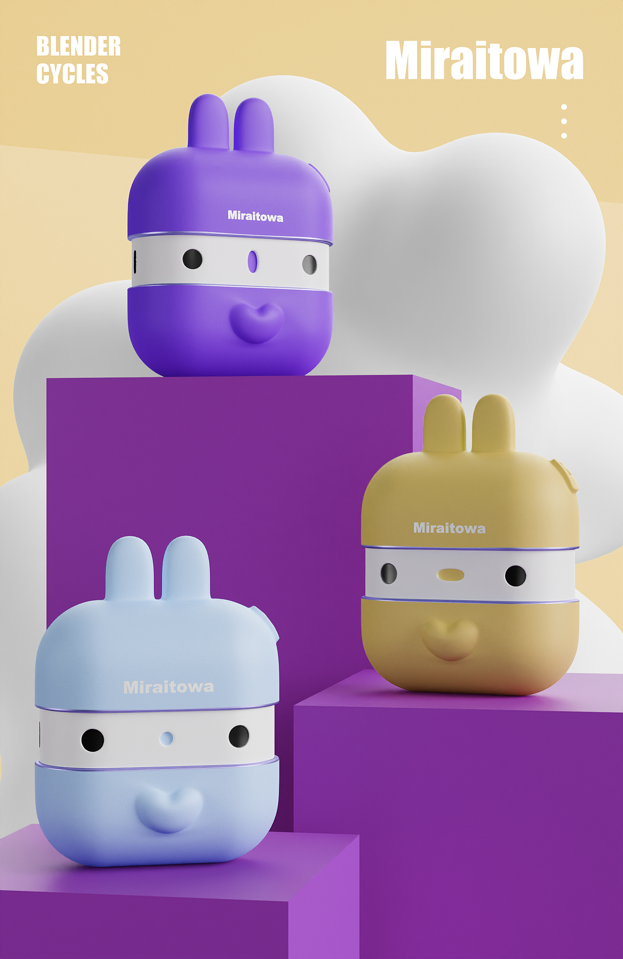 卡通可爱版-蓝牙耳机盒