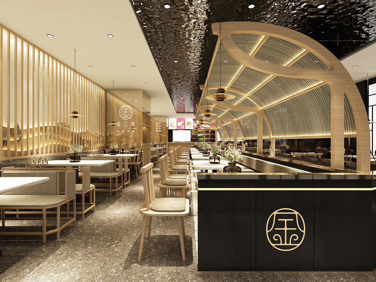 金三角羊肉馆（图ZMjk3MTc1NzI4） - 酒店餐饮设计 - 站酷设计师海纳百泉原创素材 - 站酷ZCOOL