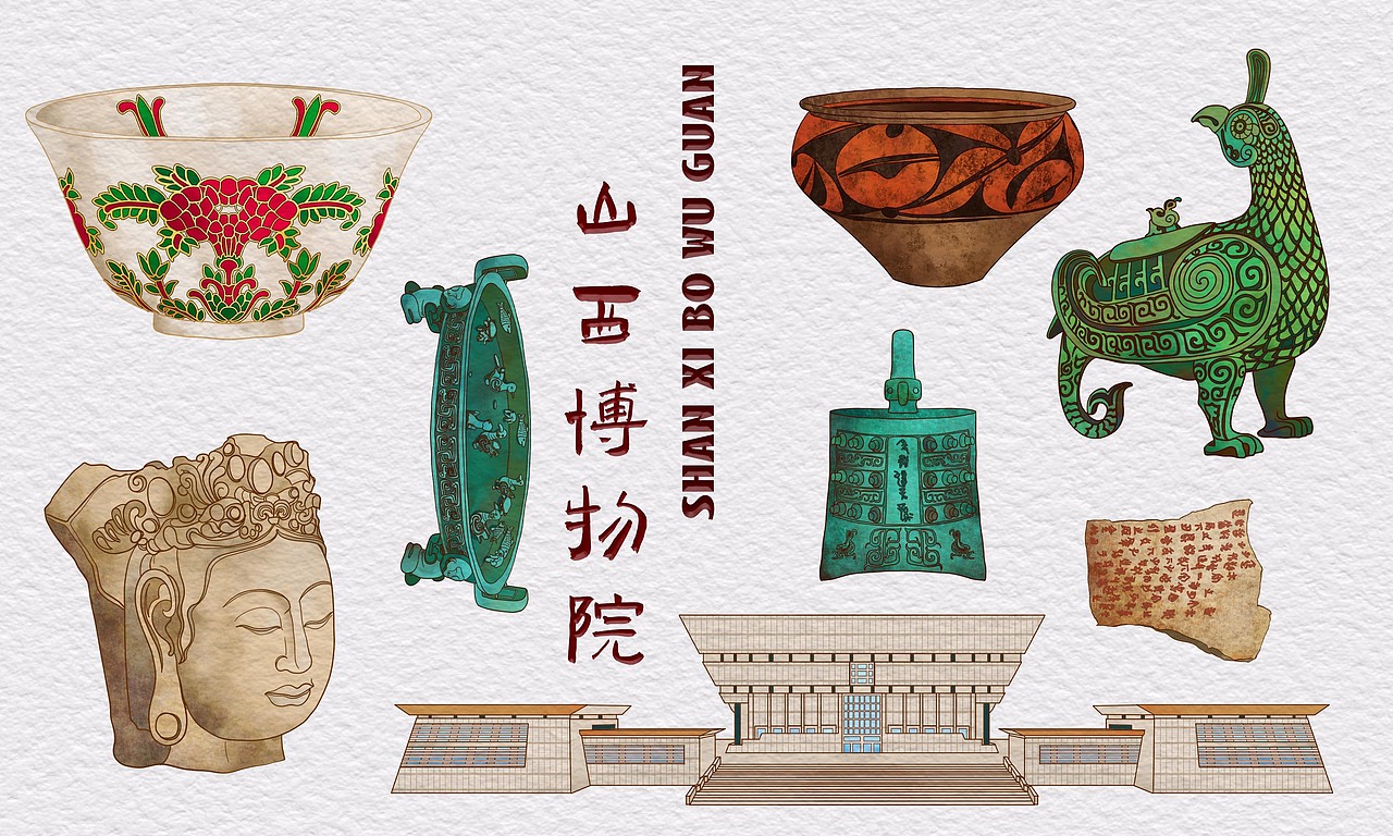 博物馆馆藏文物合集一