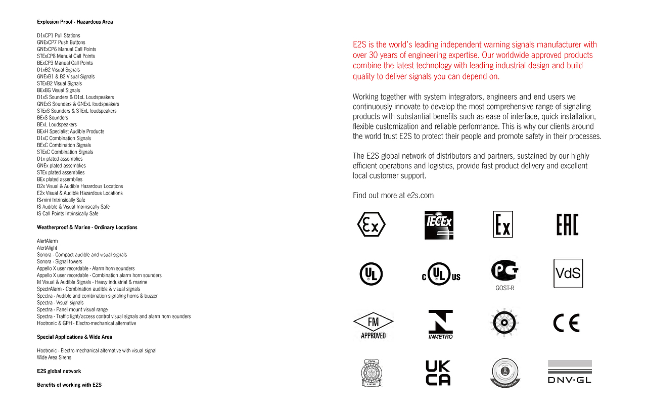 分享 · 英国E2S警告信号系列产品画册（图ZMzM3NDA5NDU2） - 书籍/画册 - 站酷设计师云之瀑布原创素材 - 站酷ZCOOL