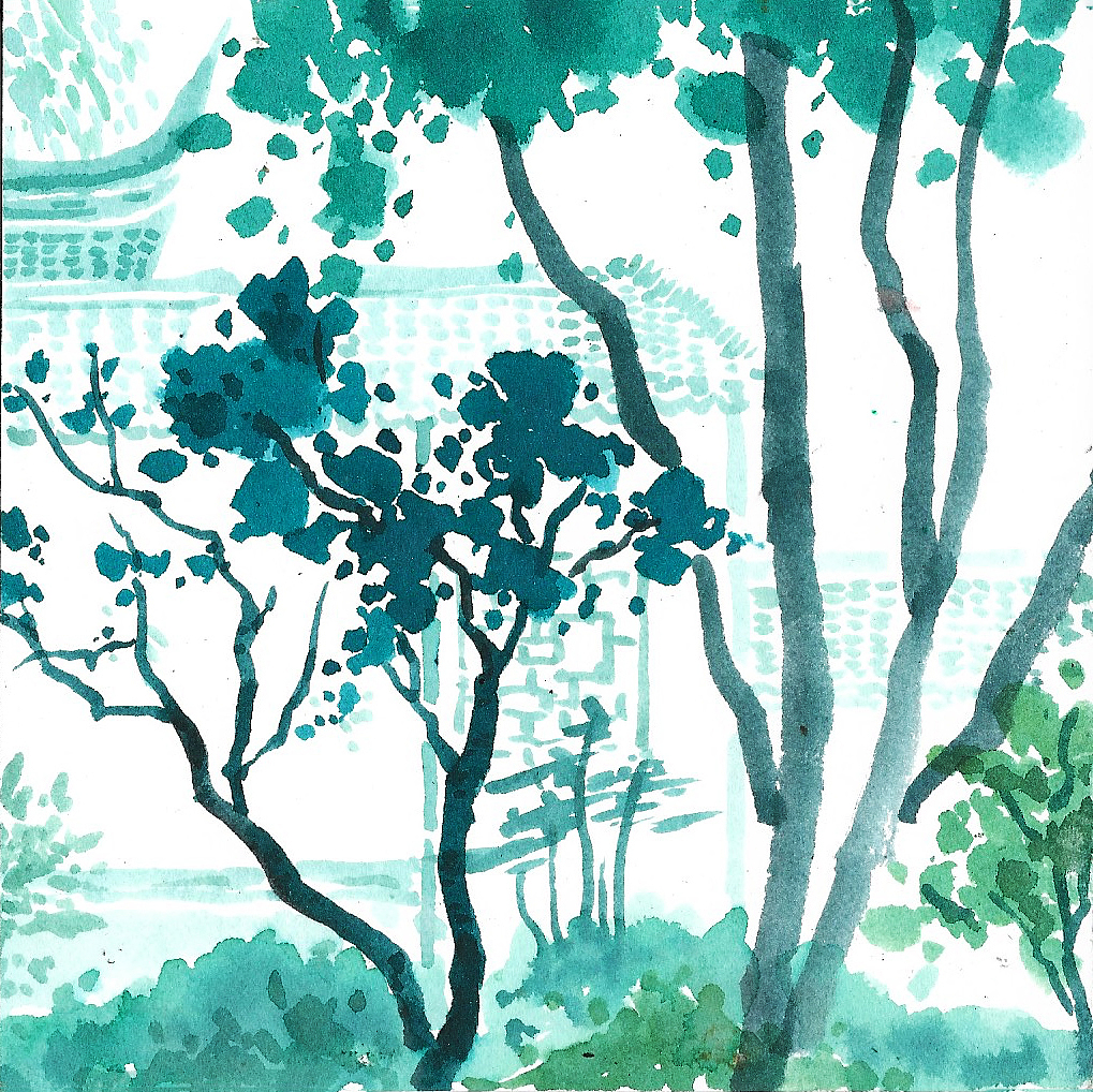 生活插画本 - 树 树