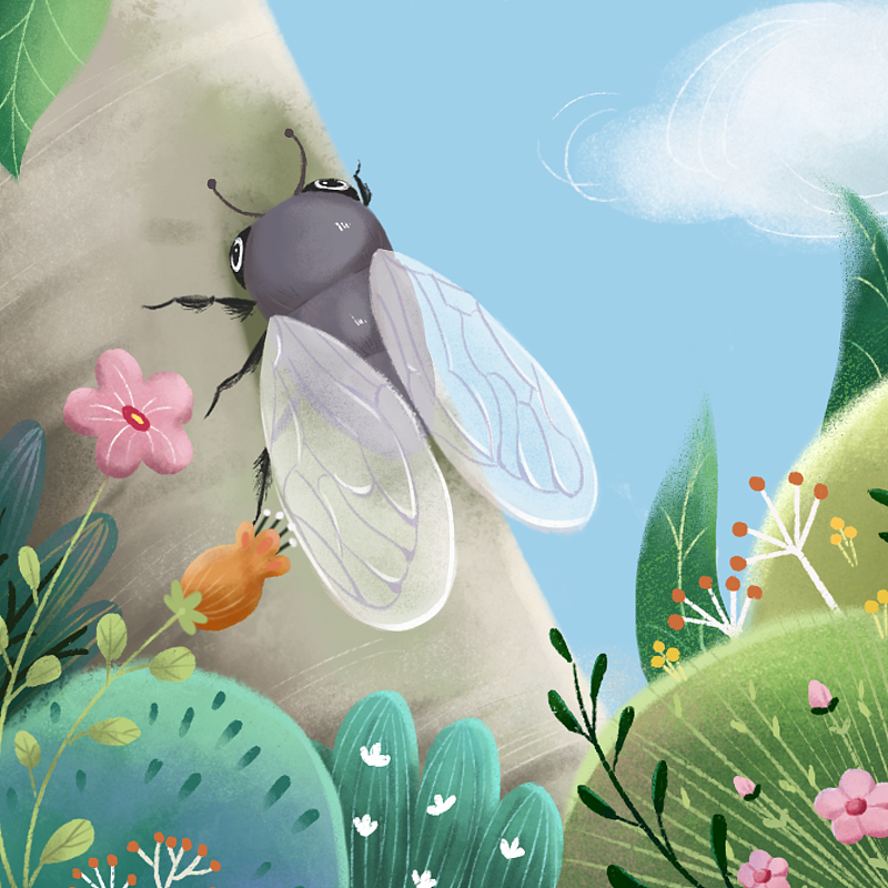 儿童插画 -动物儿歌