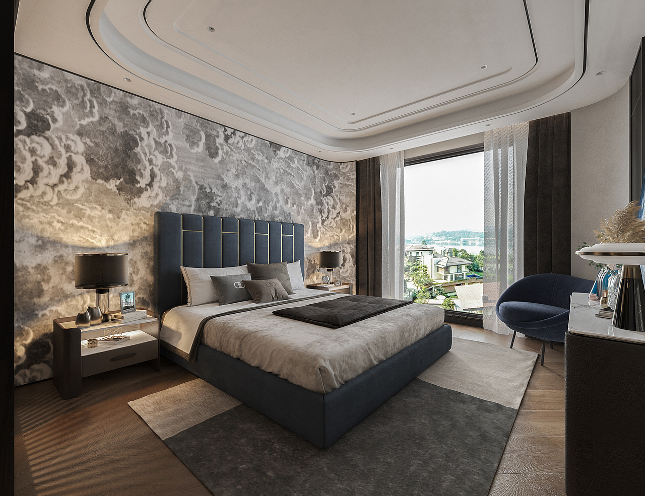 混搭三层小别墅