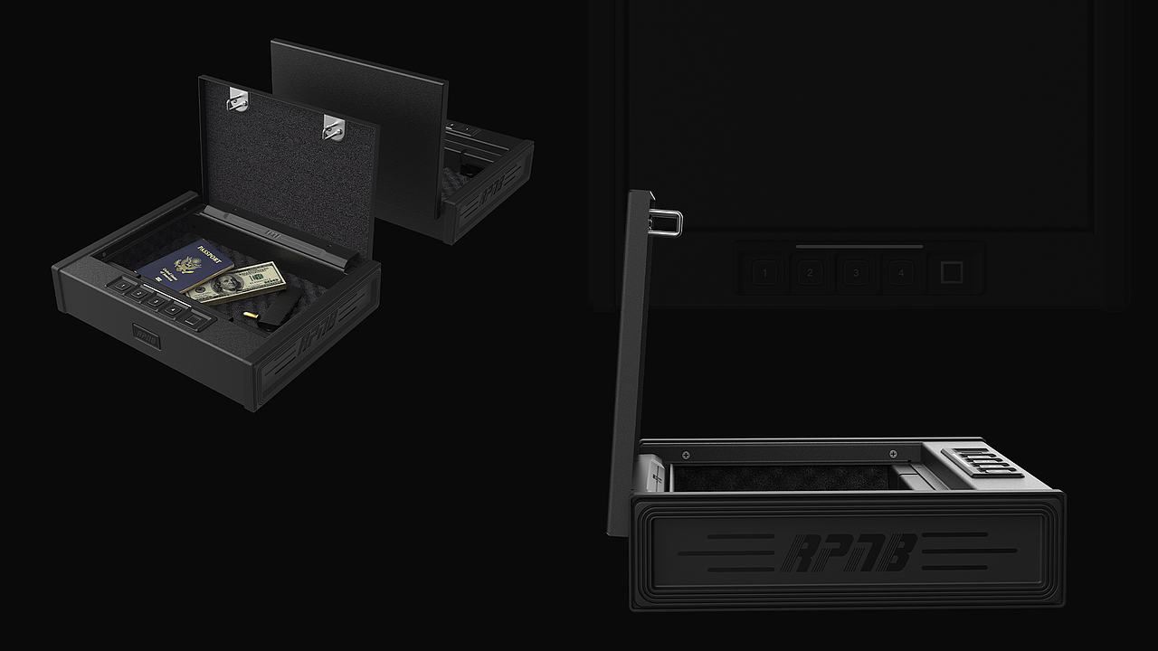 产品设计渲染-箱体