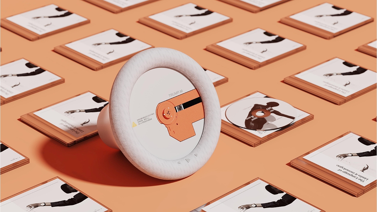 Trump.m — cd机设计_YifeelingDesign-站酷ZCOOL