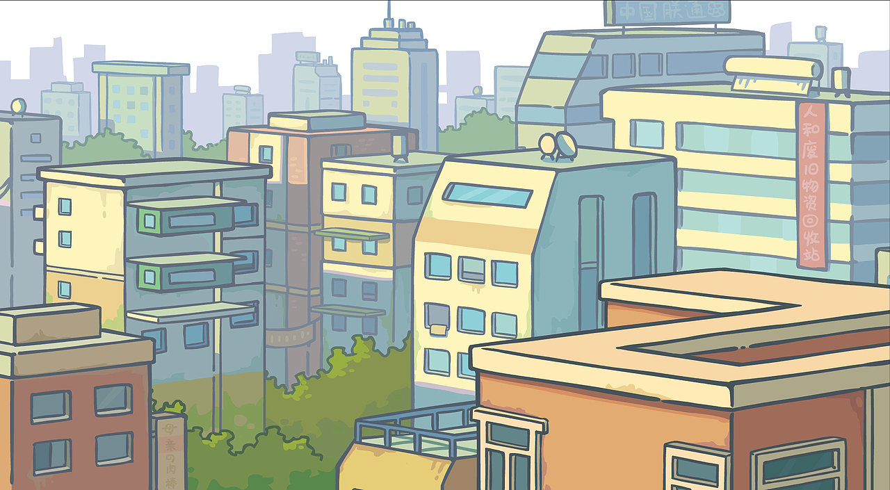 2016年罗小黑TV版场景（图ZMzE5NDM1MTQ0） - 动画片 - 站酷设计师风子凯原创素材 - 站酷ZCOOL