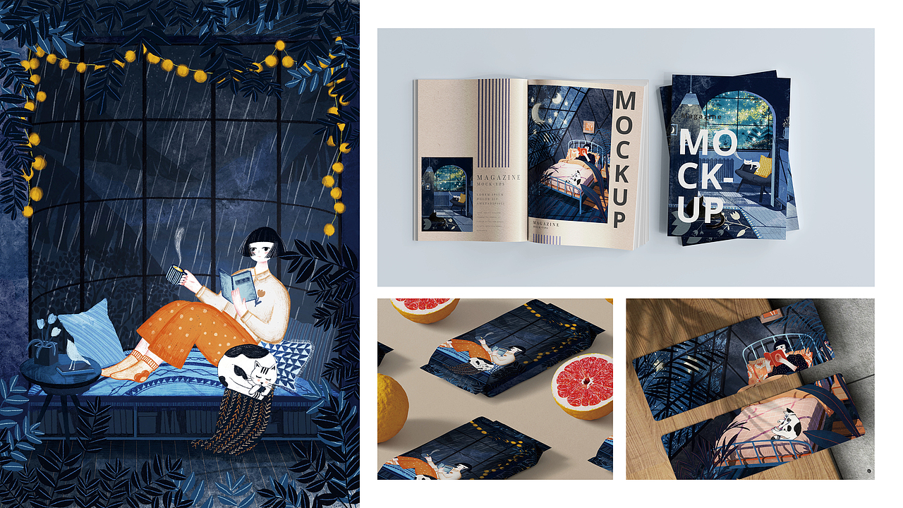 2022插画作品集（图ZMzE0MzYxNTY4） - 商业插画 - 站酷设计师卒姆托的猫原创素材 - 站酷ZCOOL