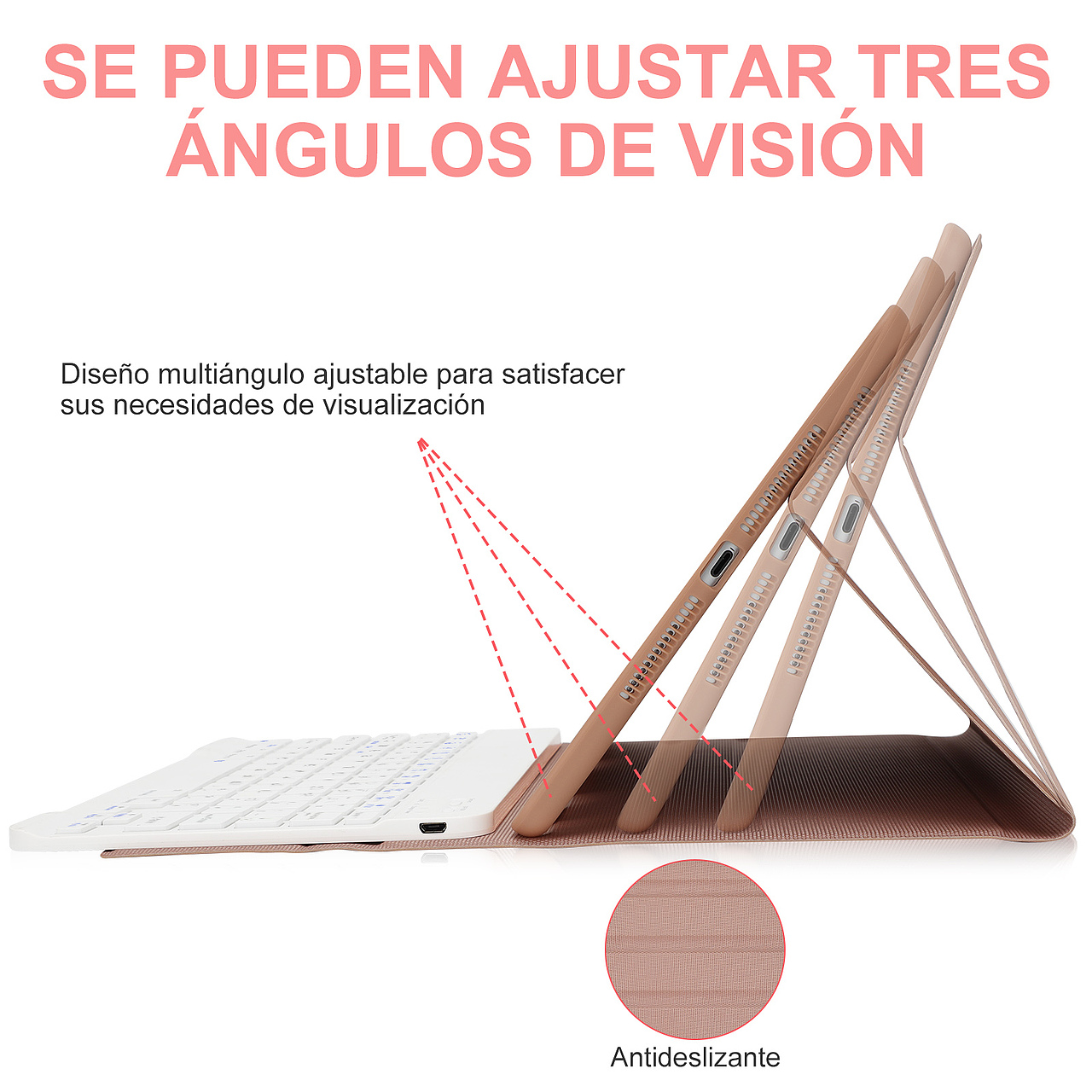 iPad10.2+糖果粉色皮套