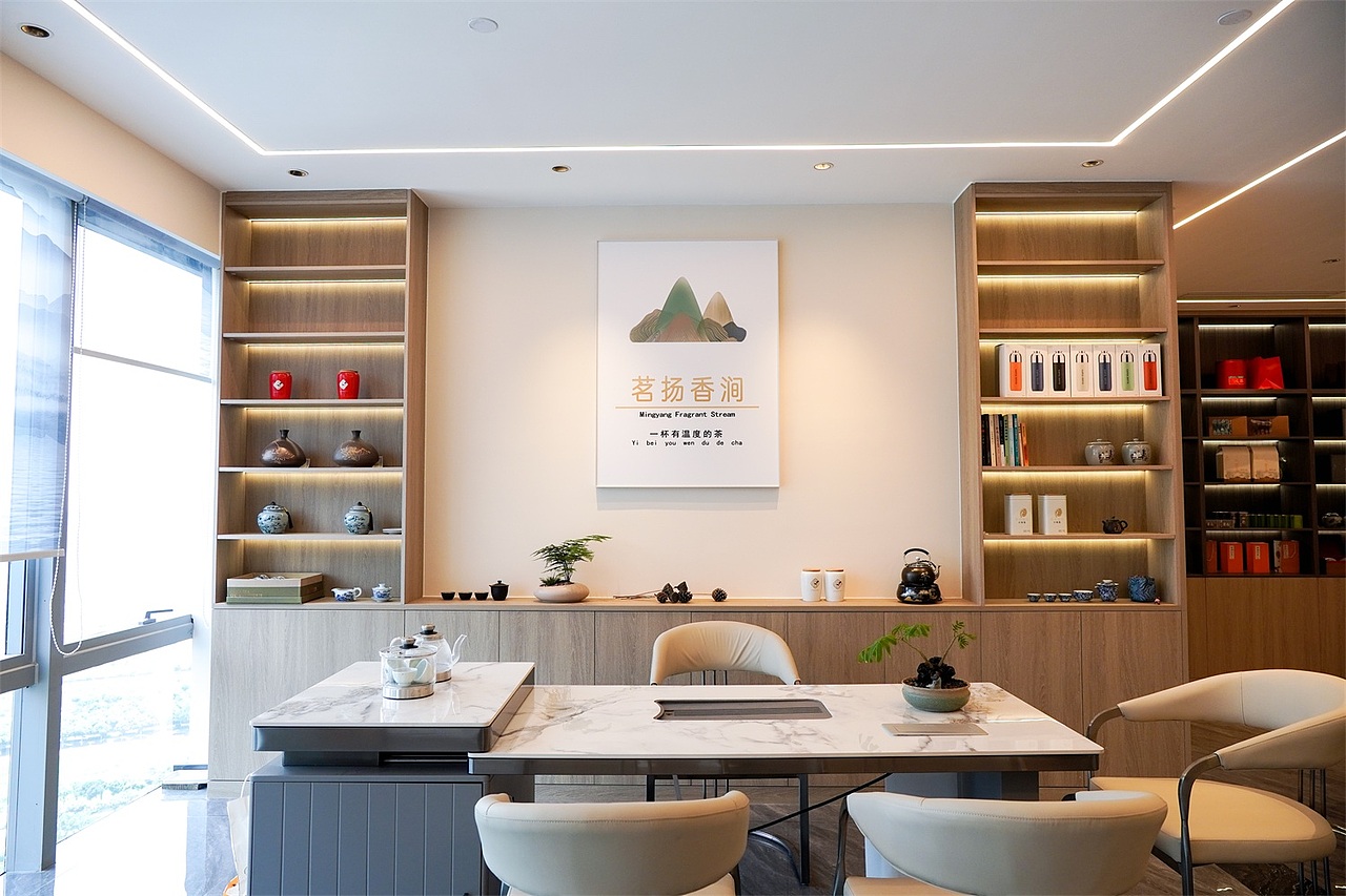 茗扬香涧共享茶空间环境展示篇（图ZMzQ0MzExMDU2） - IP形象 - 站酷设计师酷玄的设计师原创素材 - 站酷ZCOOL