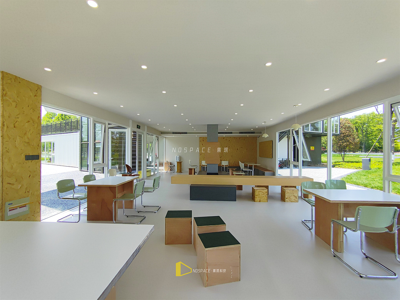 湖州3FUN集装箱艺术空间咖啡店|集装箱商业街集筑科技