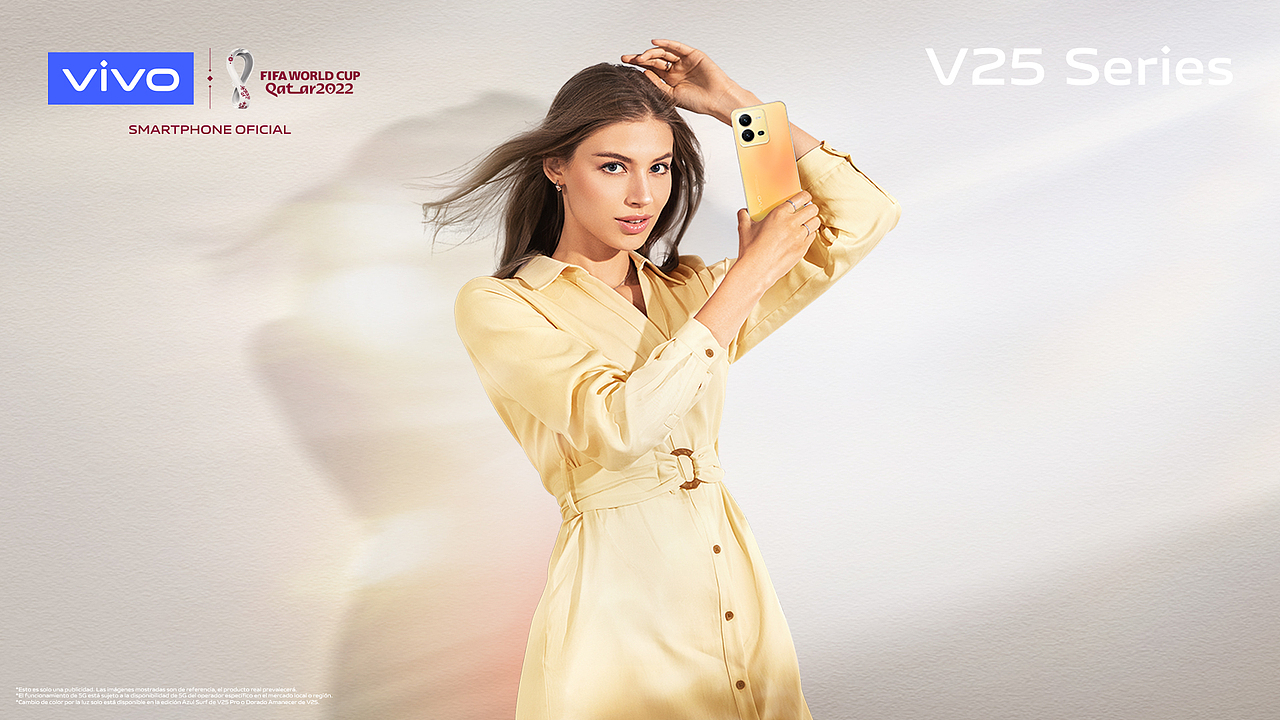 VIVO V25 拉美 模特美图美术方案&成品海报