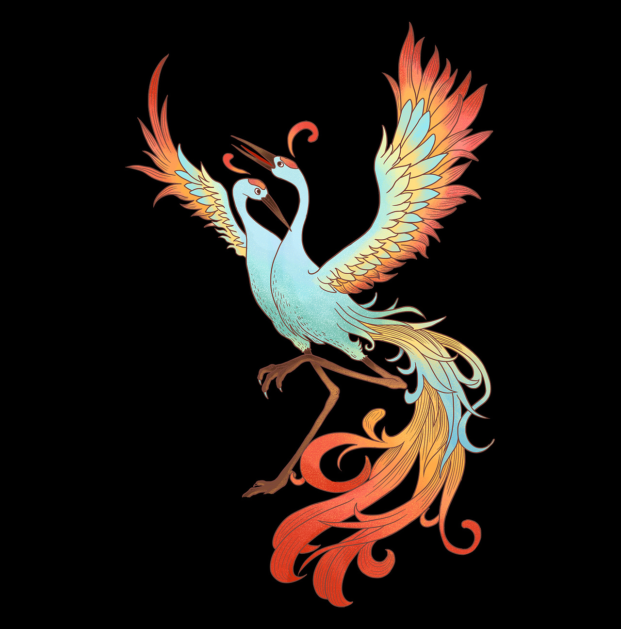 万科庙会-主画面插画