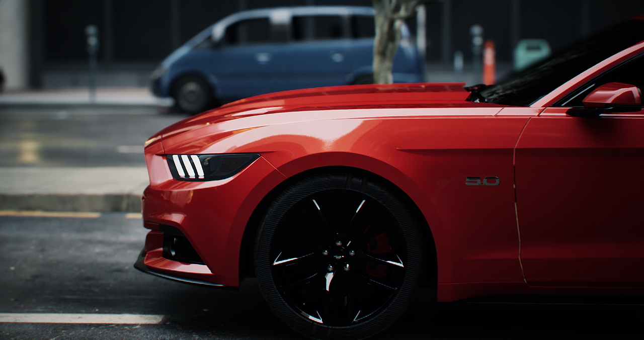 个人ue5汽车渲染练习