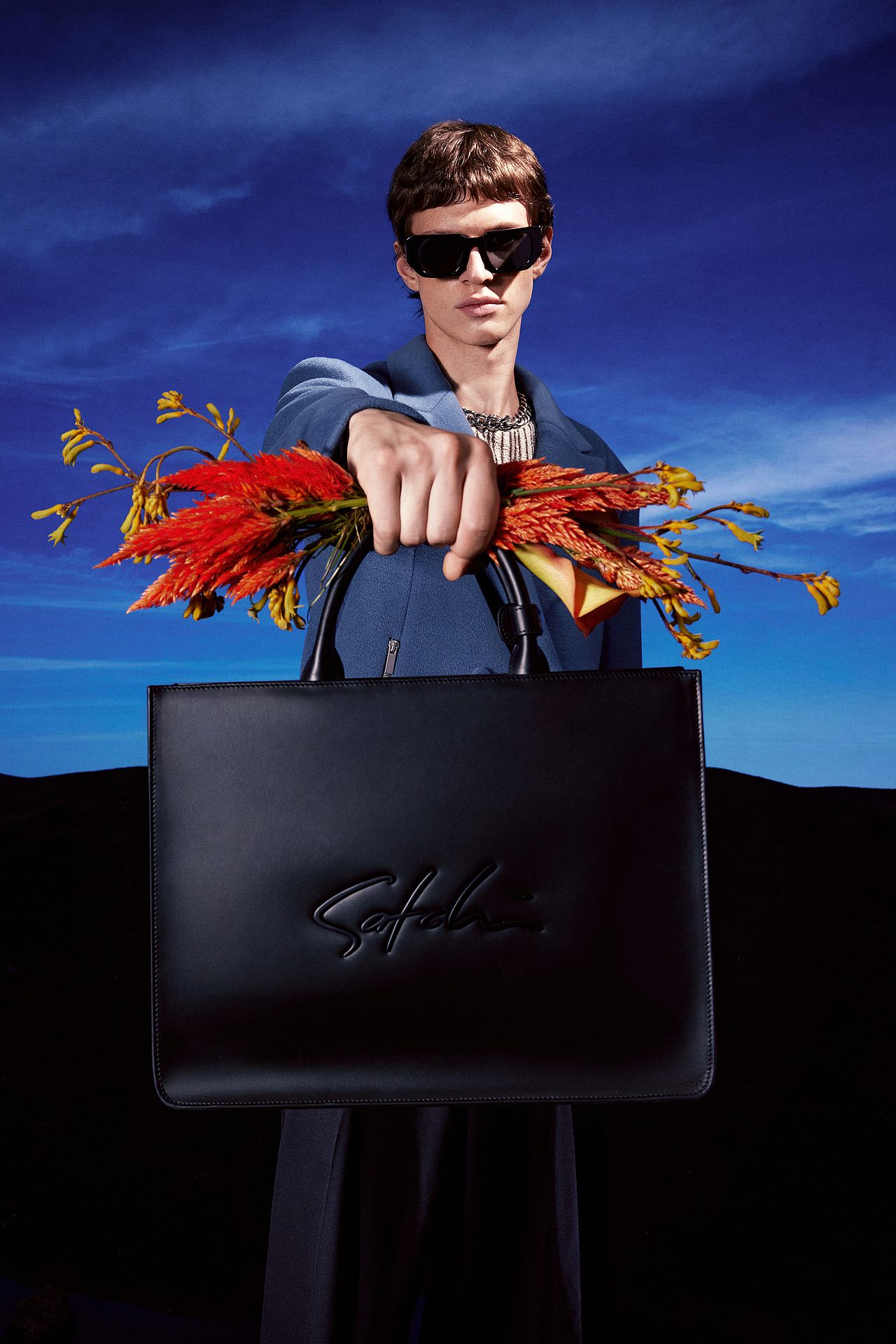 SATCHI 2023 CAMPAIGN（图ZMzU4NjQxNTgw） - 人像摄影 - 站酷设计师黑白君工作室原创素材 - 站酷ZCOOL