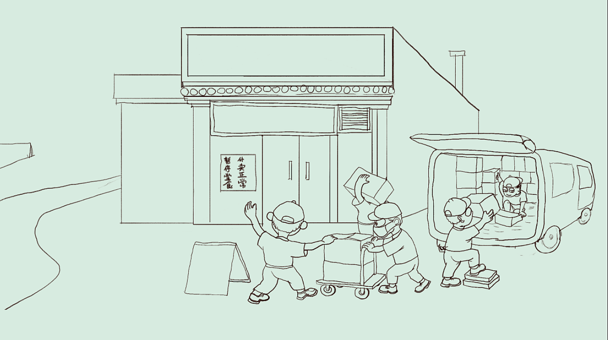 疫情下的餐饮人（图ZMzEyODcyNzg4） - 商业插画 - 站酷设计师Z53979646原创素材 - 站酷ZCOOL