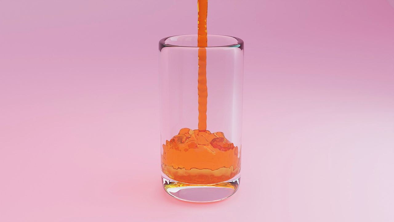 Blender每日练习-果汁