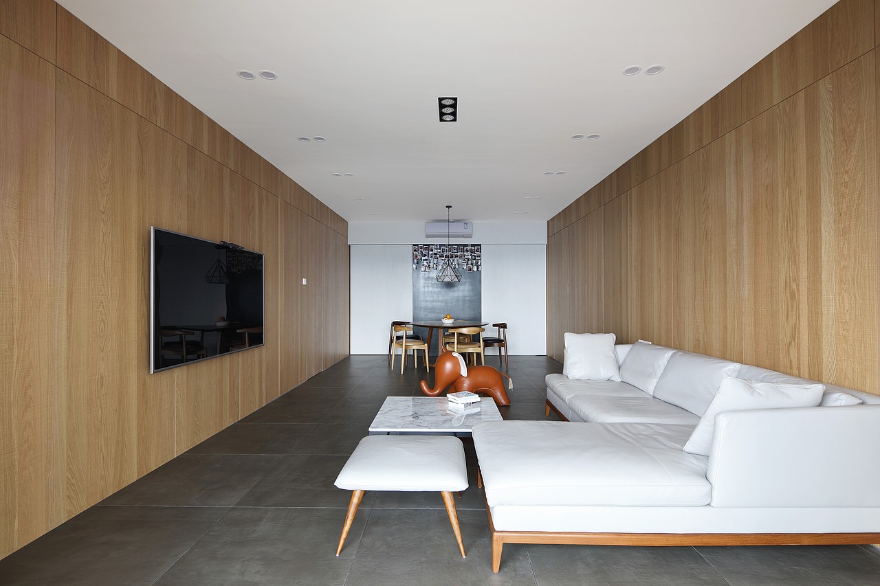 深圳口山设计:温柔的极简风设计,是未来我待不腻的家!