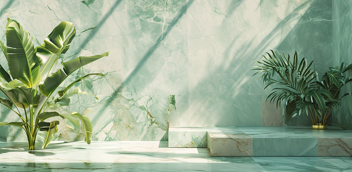 AI电商绿植展台