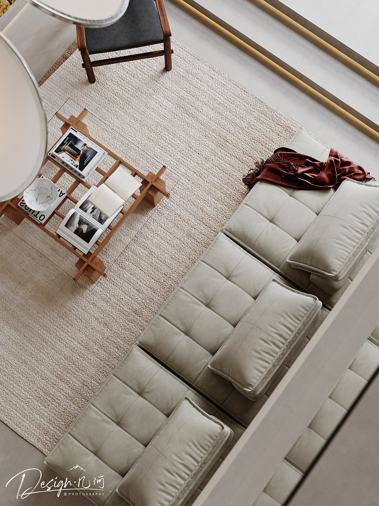 几何空间视觉表现 | 天玺湾中古风客餐厅(日景篇)