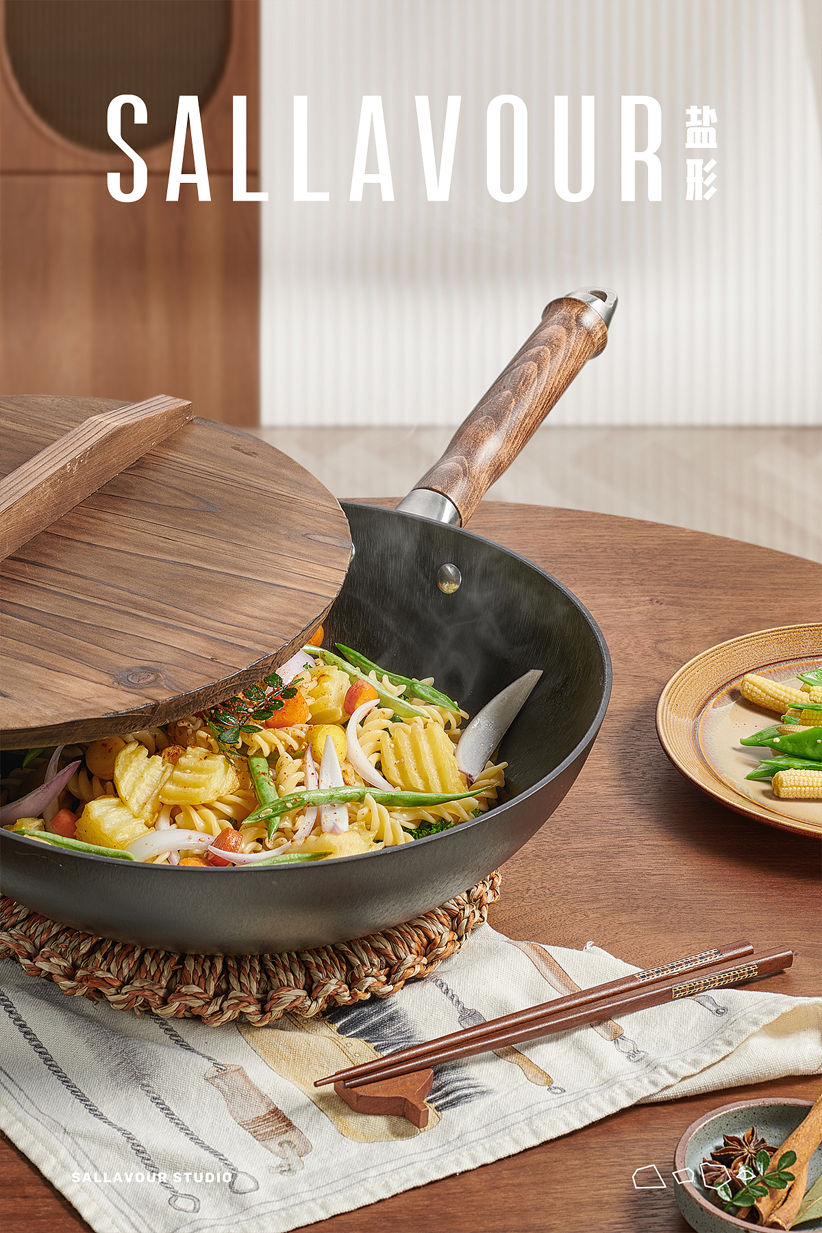 厨具摄影 | 国风美学 铸铁锅（图ZMzA2Njc1OTk2） - 产品摄影 - 站酷设计师盐形视觉原创素材 - 站酷ZCOOL