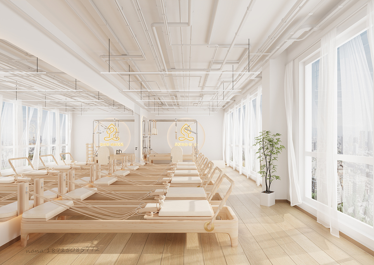 星夜设计--瑜伽馆,瑜"生闹市中一方静谧