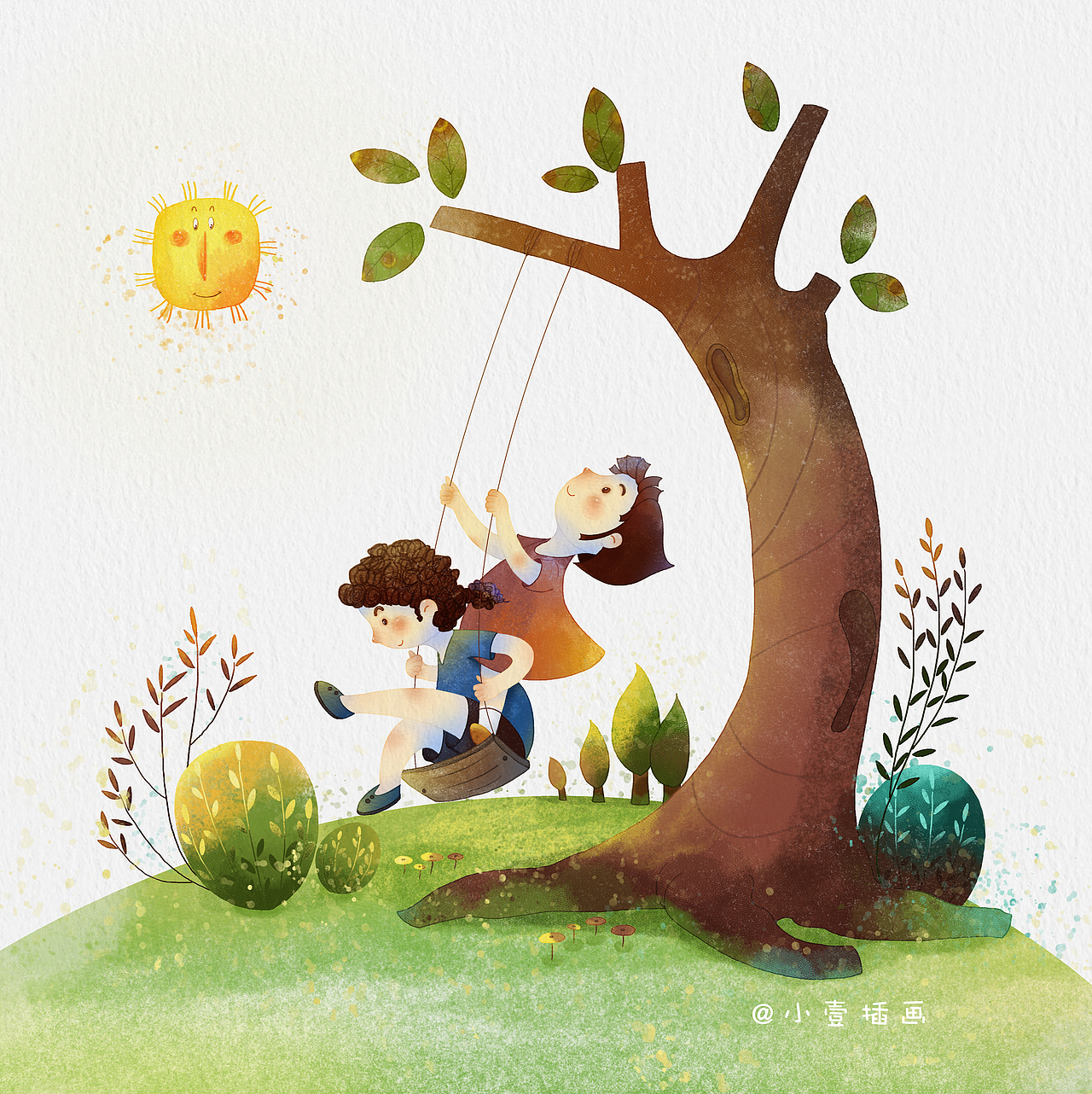 2023年前的总结（图ZMzQzOTAyNjMy） - 绘本 - 站酷设计师小壹插画原创素材 - 站酷ZCOOL